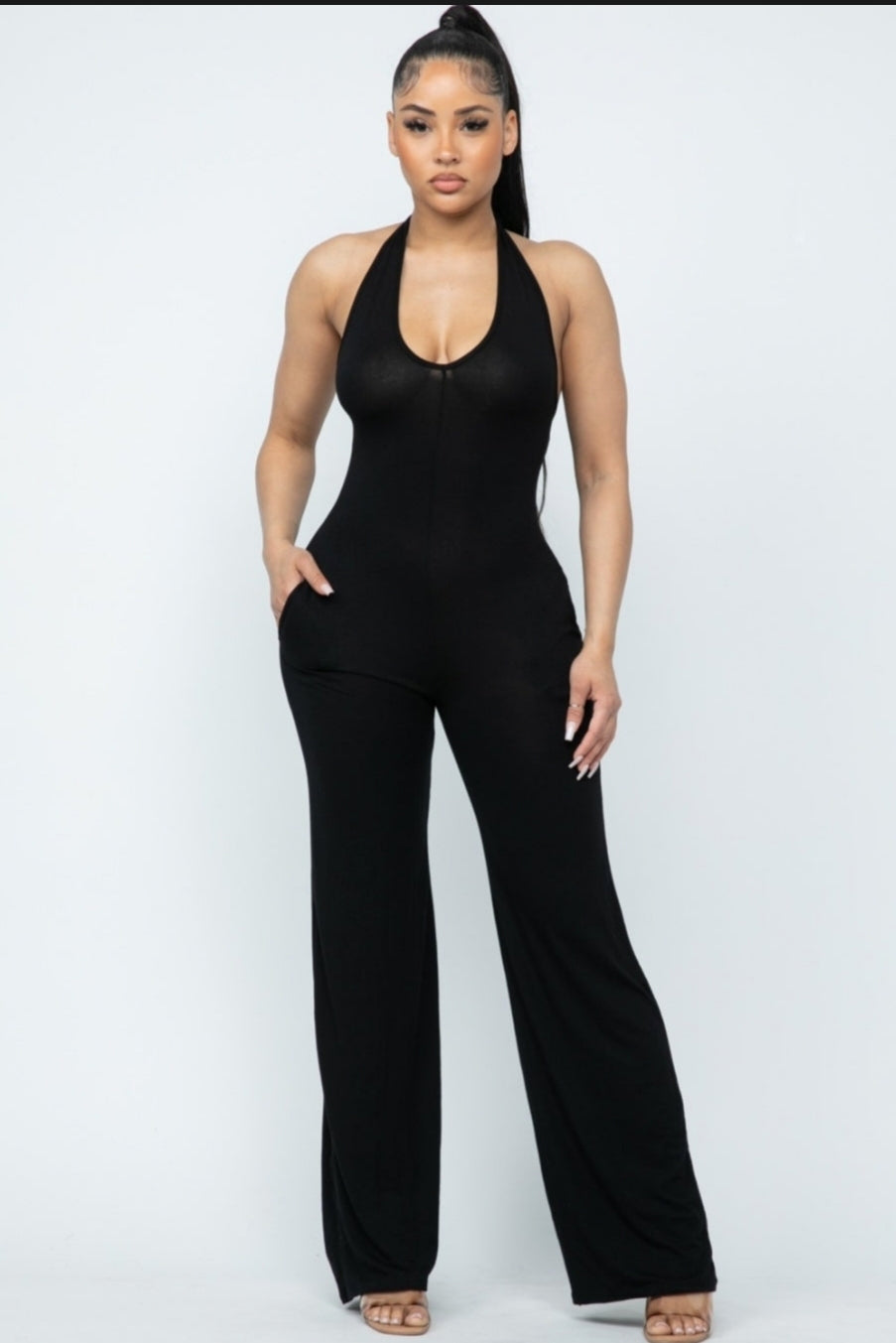AnyDay jumpsuit- black
