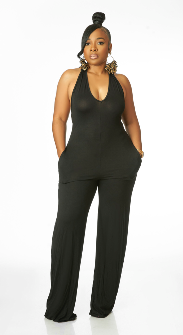 AnyDay jumpsuit- black