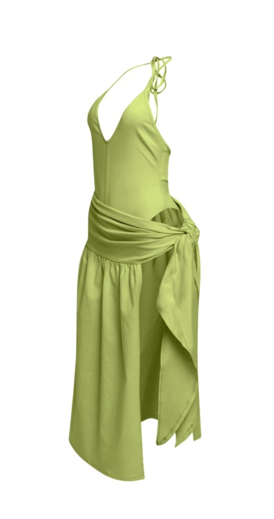 Coco midi dress (sage)