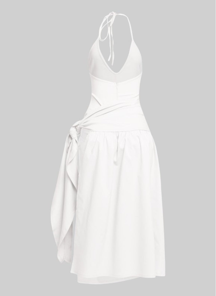 Coco midi dress (white)
