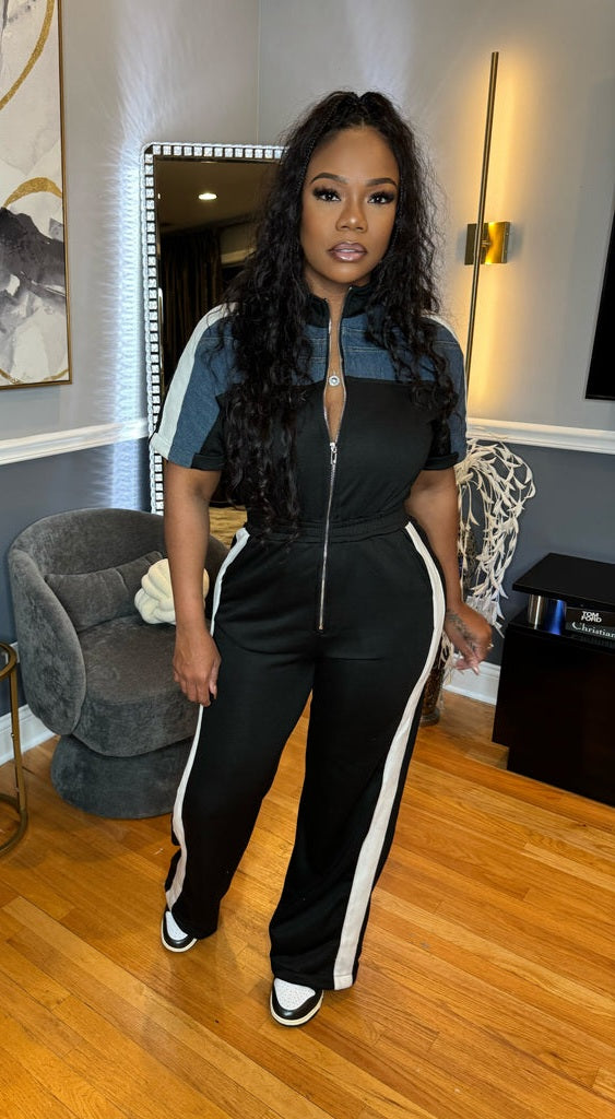 Switching Lanes Jumpsuit