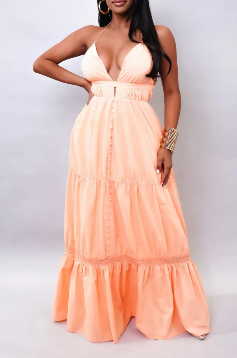 Tropical Sunset maxi
