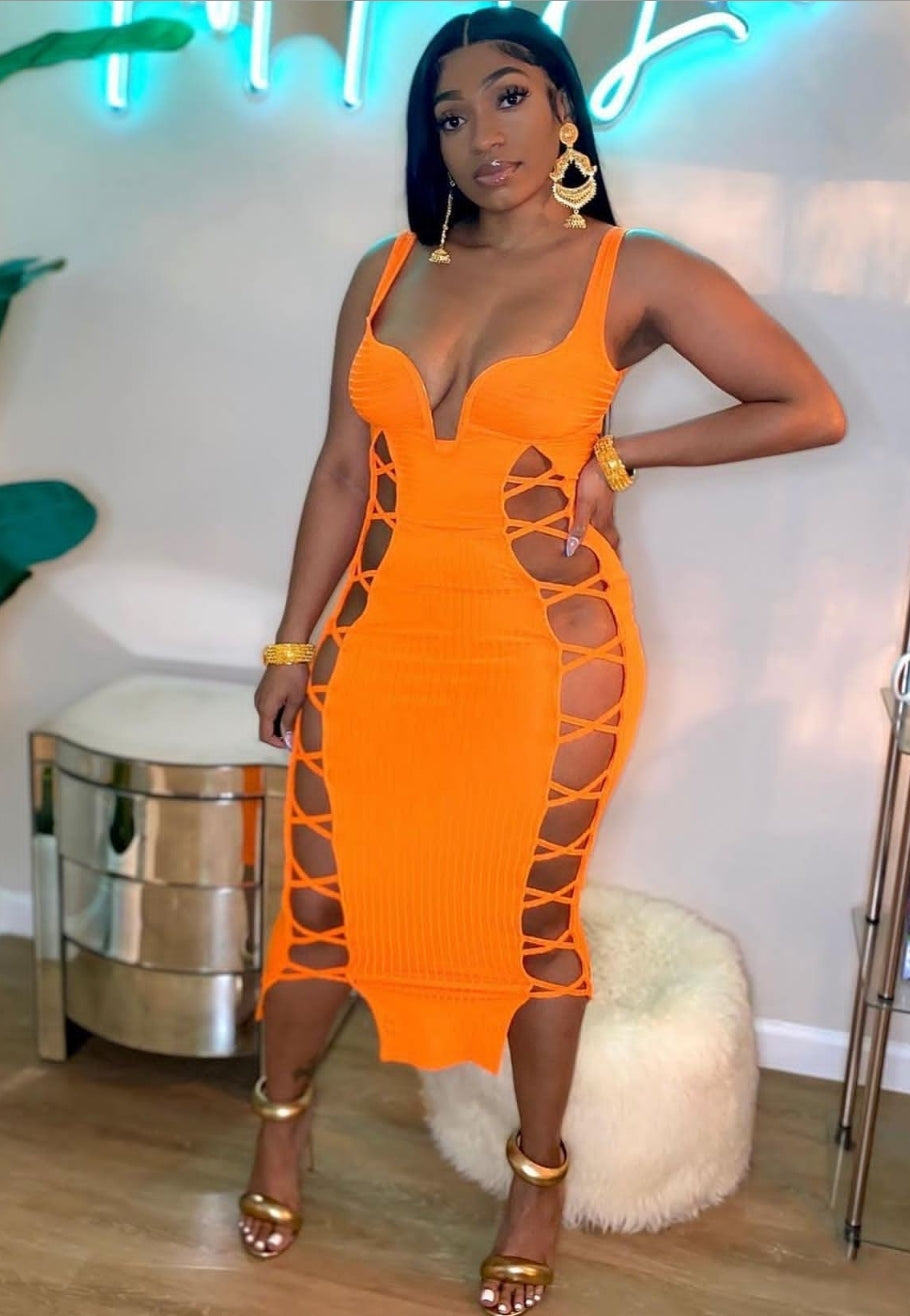You See Me midi dress