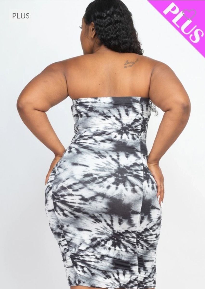 Ms Parker tube top dress - Curvy