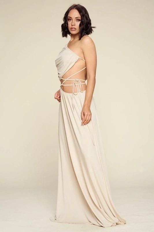 Stone Age maxi dress