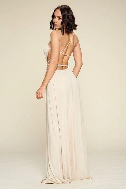 Stone Age maxi dress