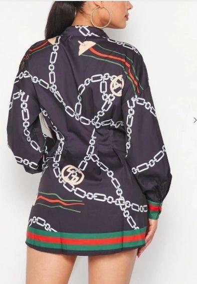 Lets Link Up shirt dress