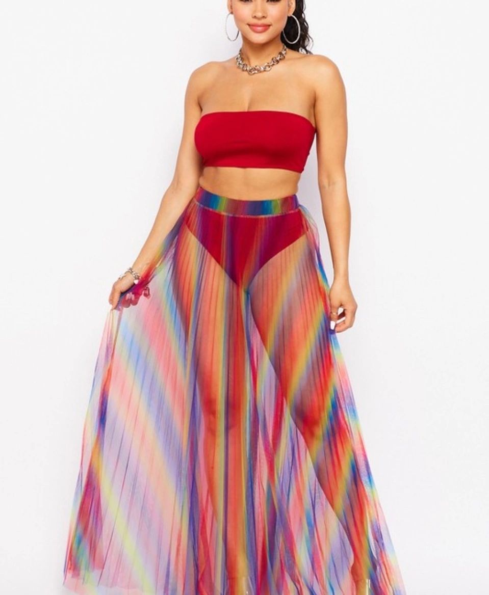 Unicorn coverup skirt