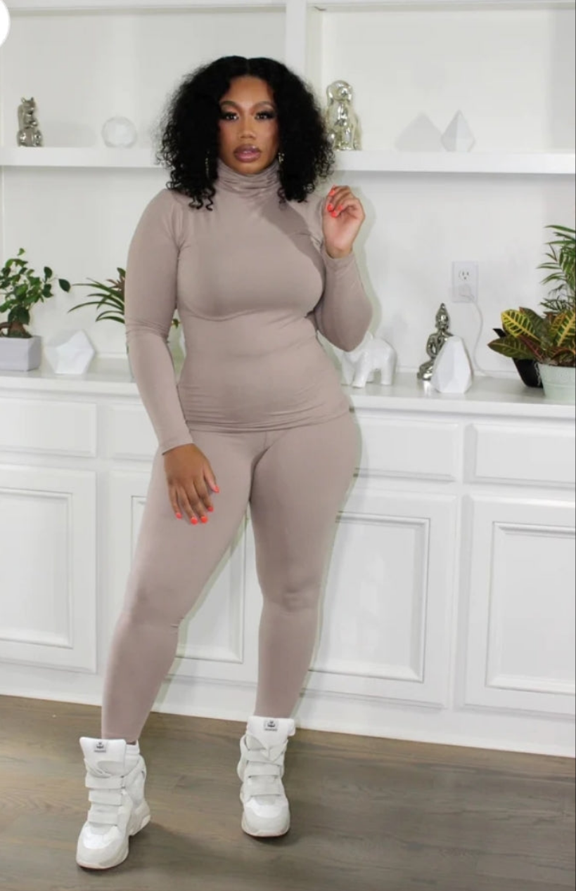 Simple Not Basic 3pc set (ash mocha)