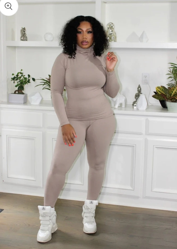 Simple Not Basic 3pc set (ash mocha)