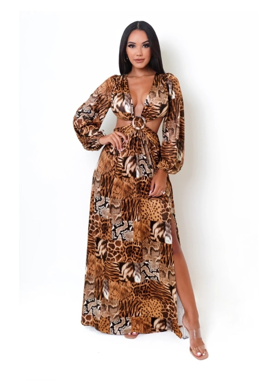 Driving Him Wild maxi dress