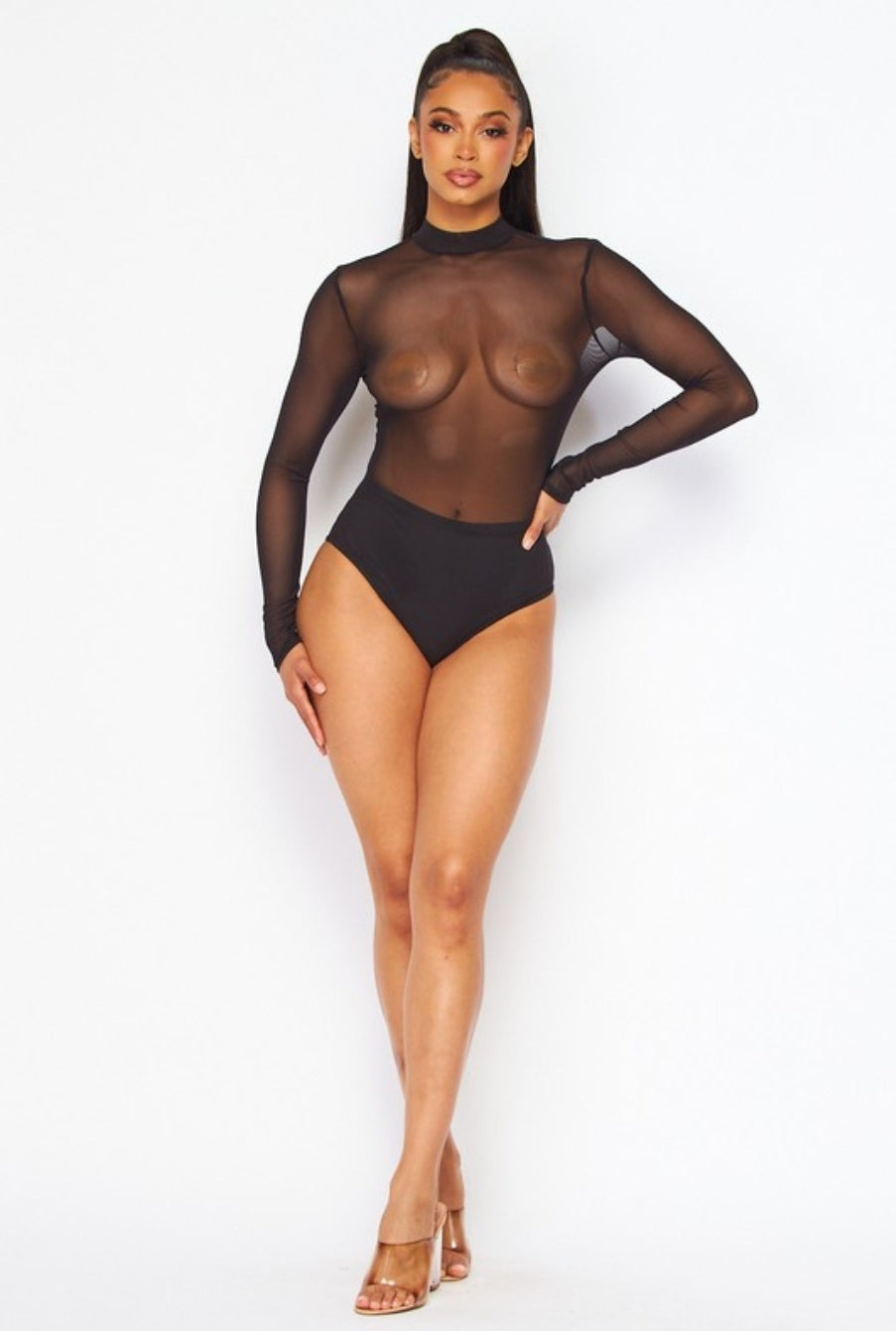 Blackout Mesh bodysuit