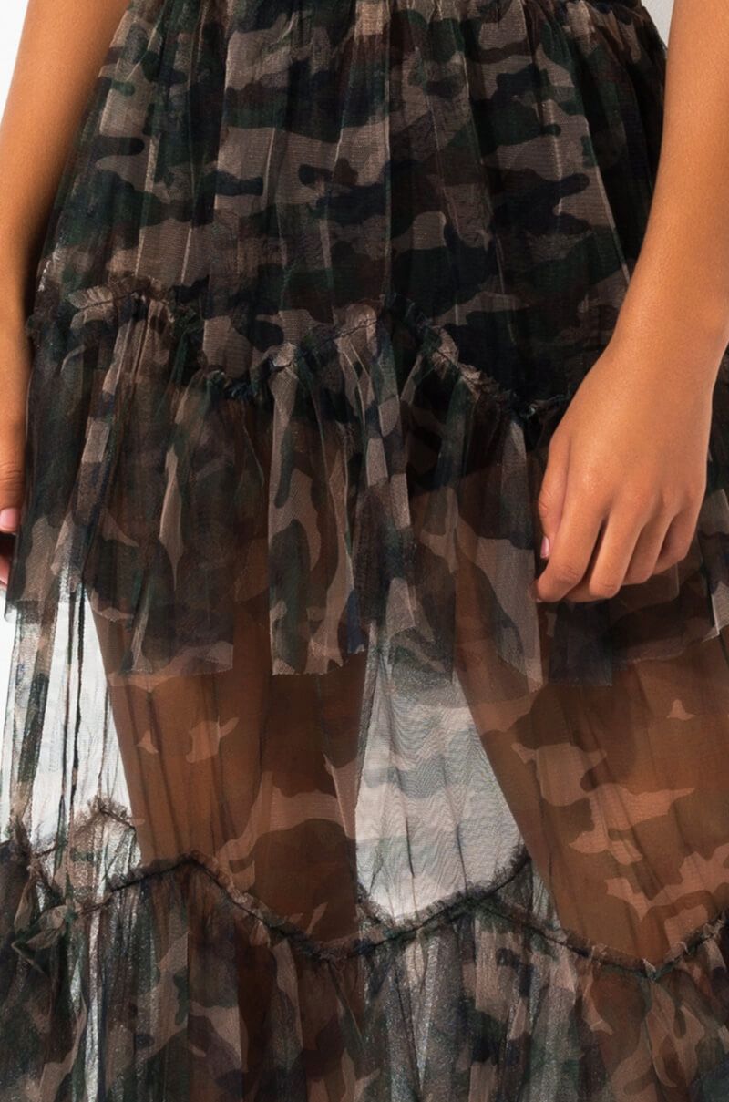 Chique Chic camo skirt