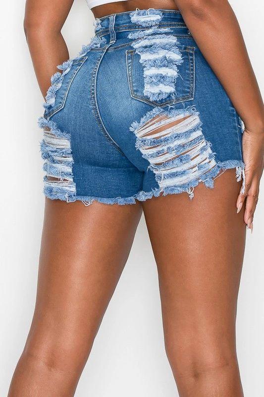 Hot Girl denim shorts