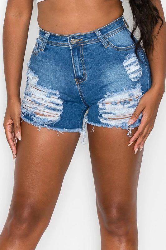 Hot Girl denim shorts