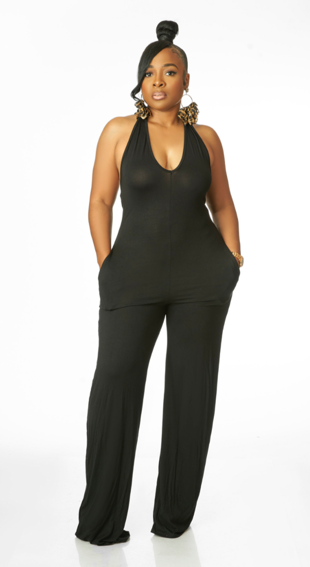 AnyDay  jumpsuit- black