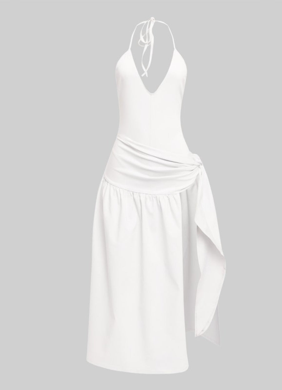 Coco midi dress (white)