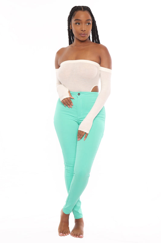 Minty Fresh jeans