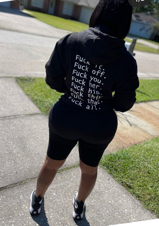 F*CK IT hoodie