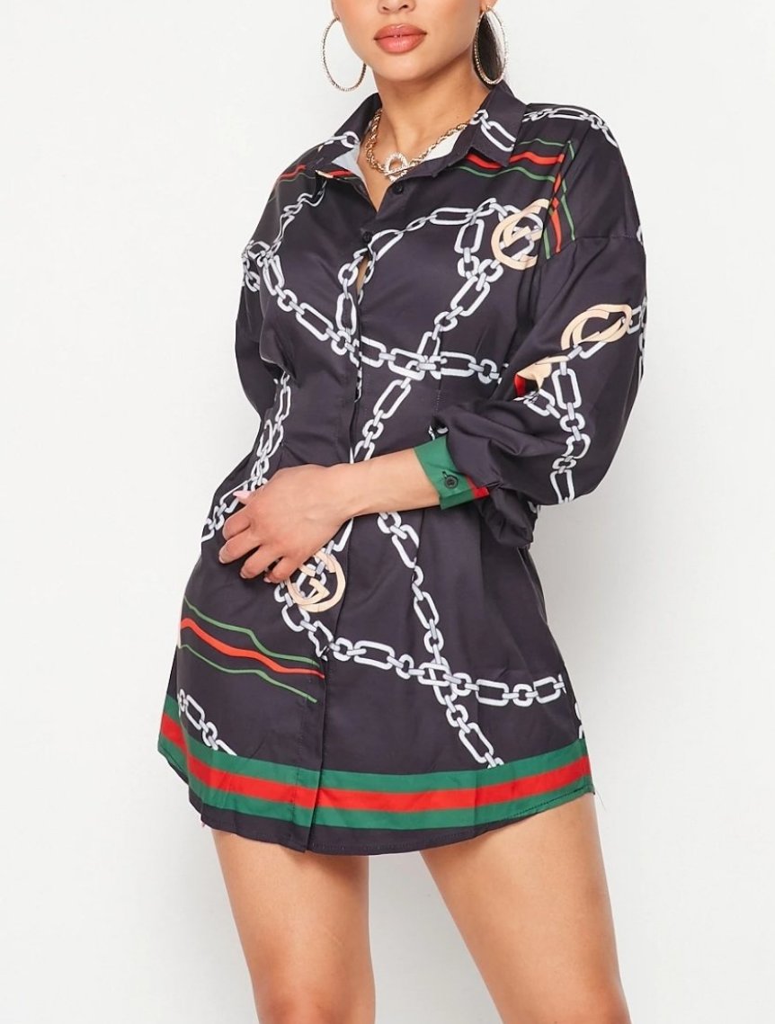 Lets Link Up shirt dress