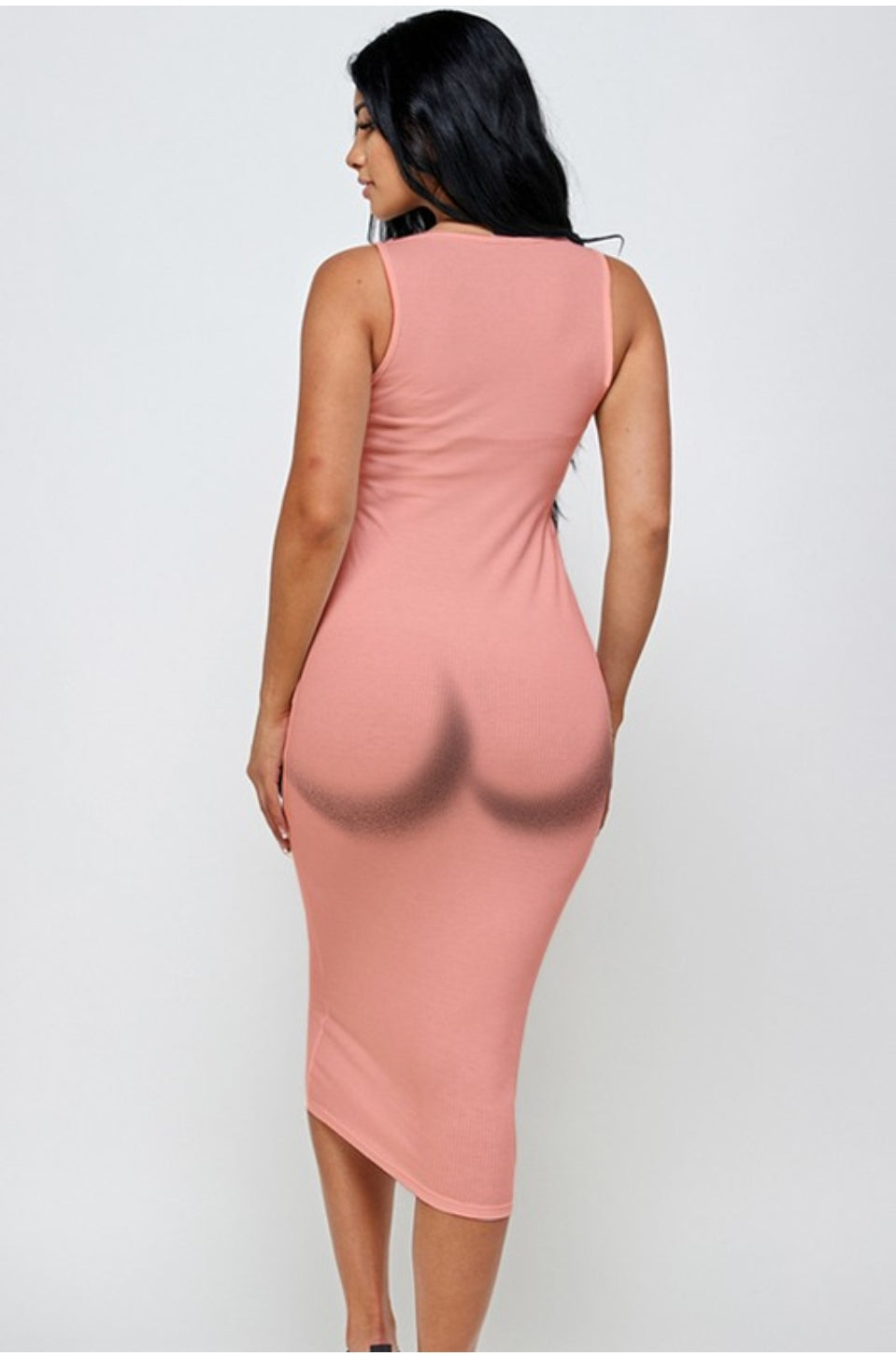 Bawdy bodycon midi