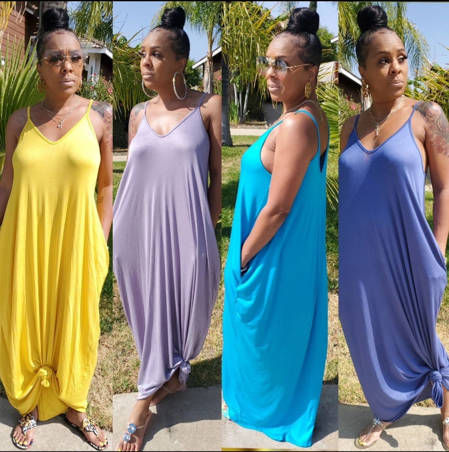 Cami maxi dress - 7 colors