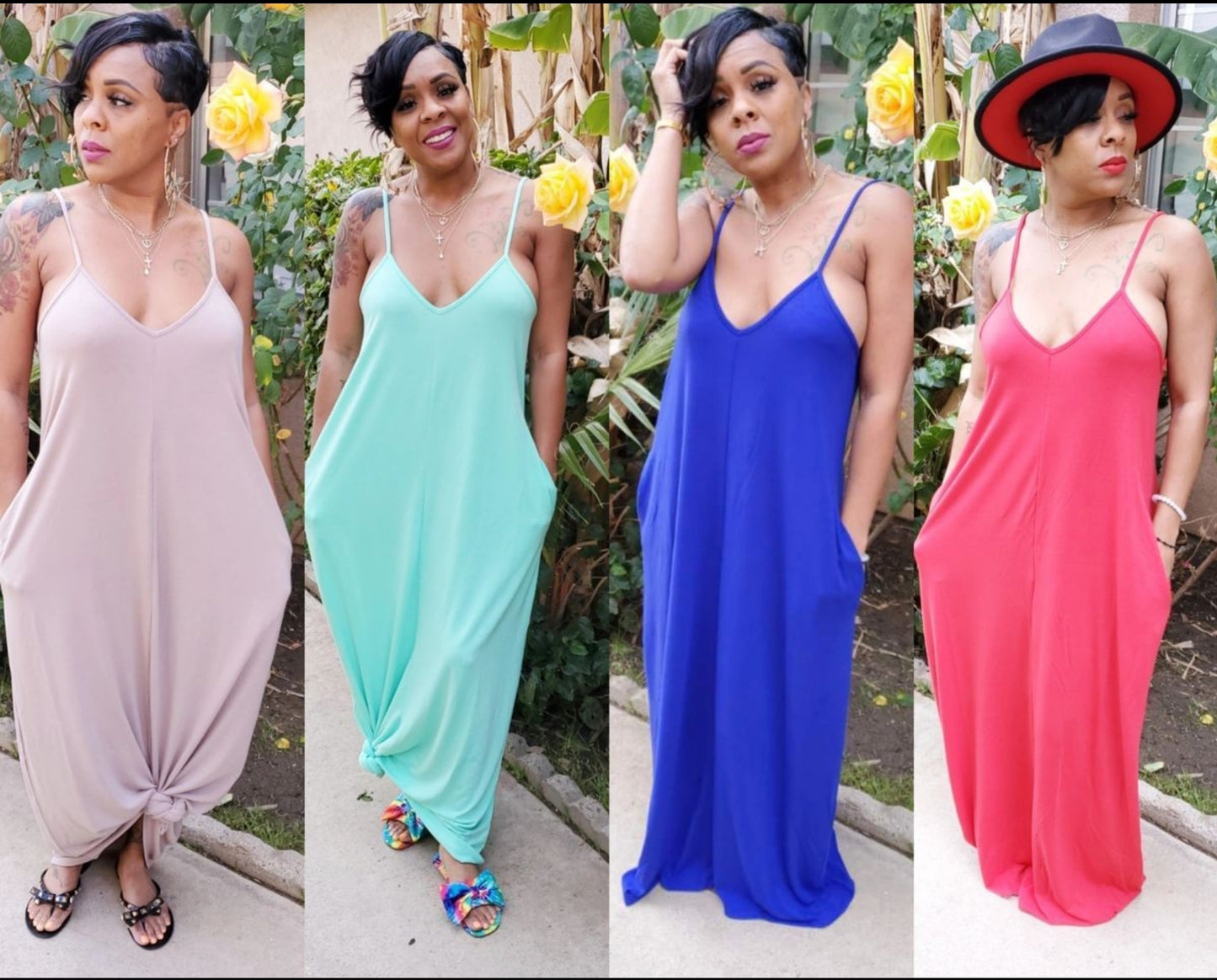 Cami maxi dress - 7 colors