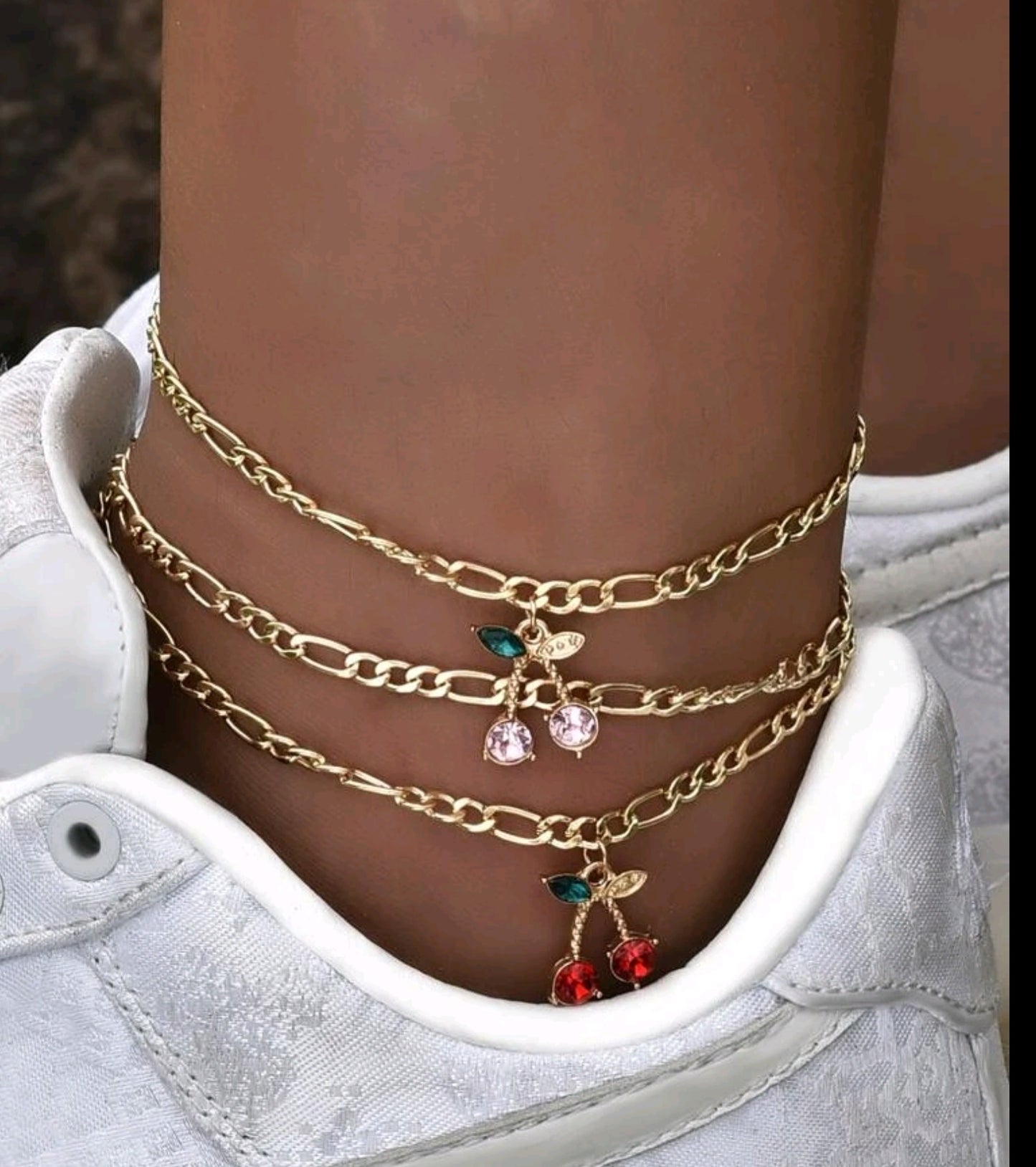 Cherry Tree anklet