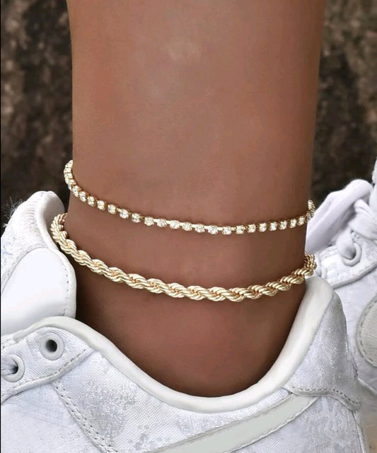 Rope A Dope Style anklet