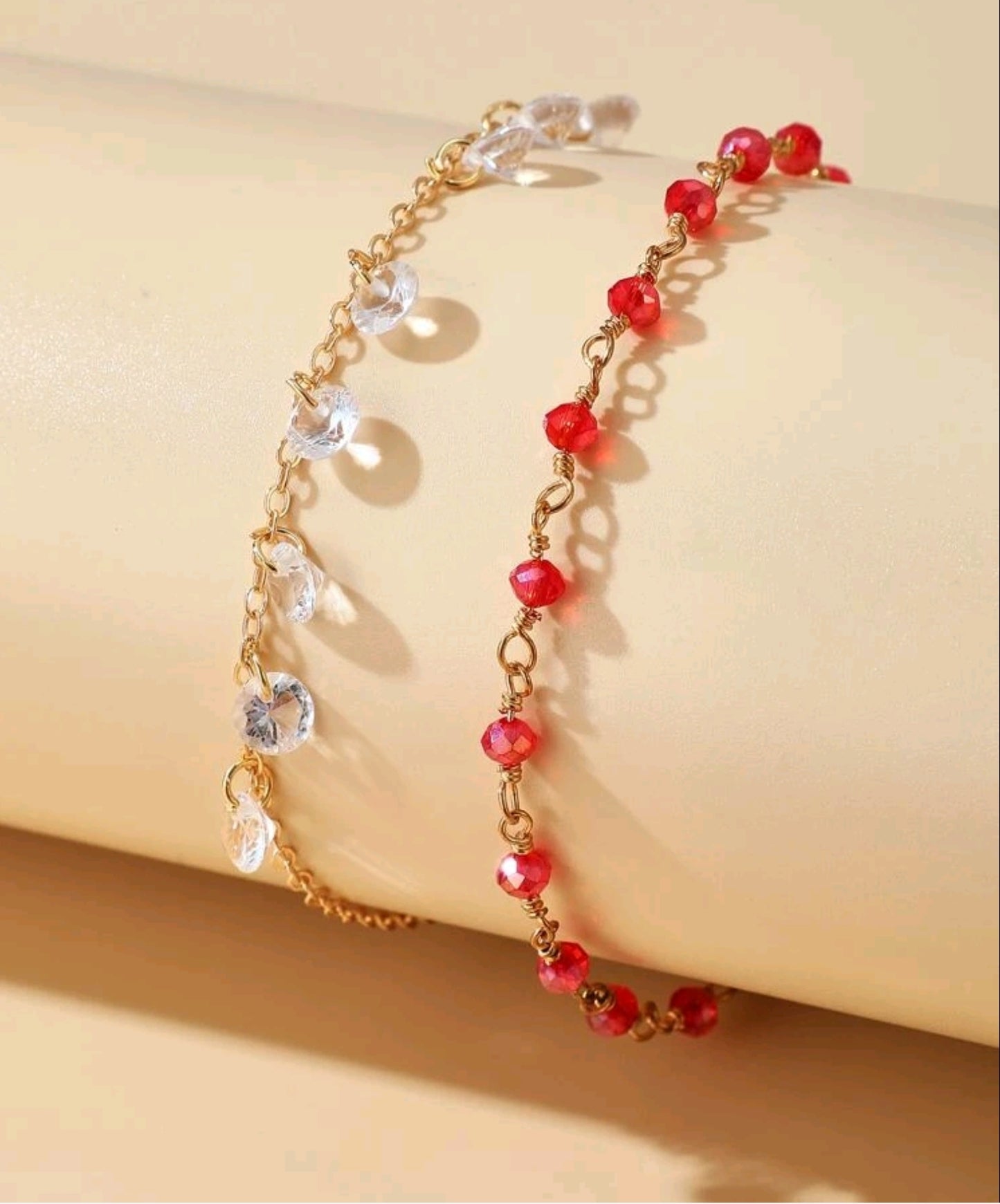 BeJeweled anklet