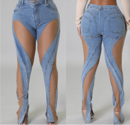 Hot Mesh jeans