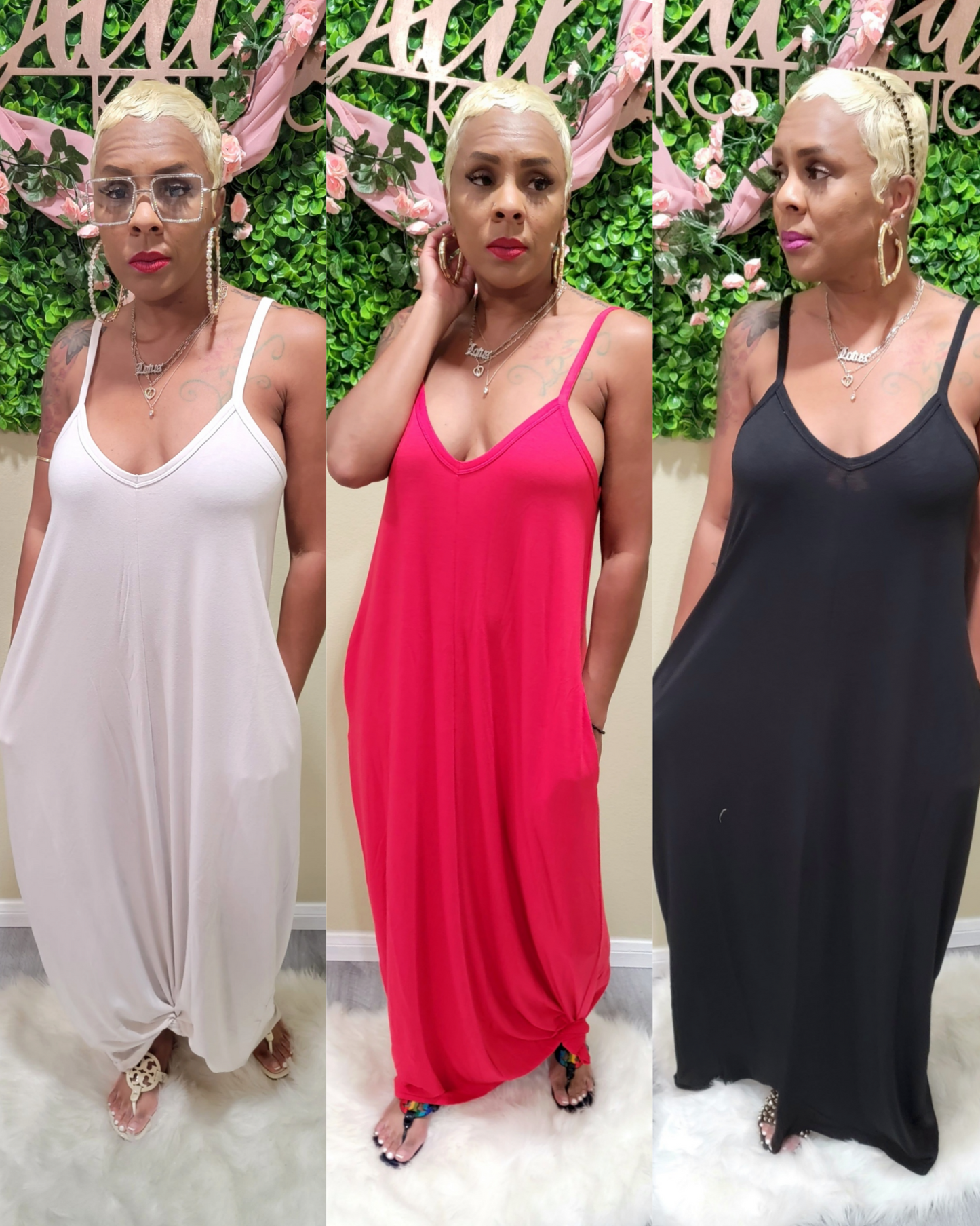 Cami maxi dress - 7 colors