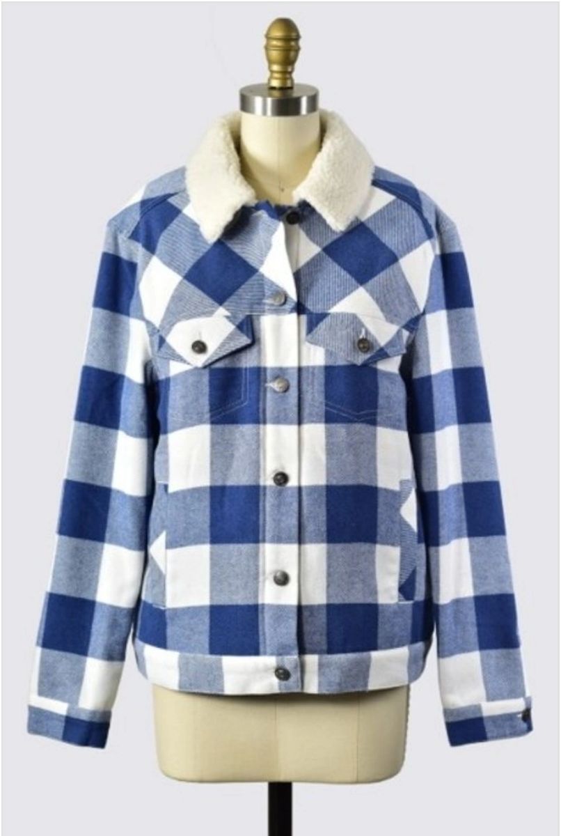 Pretty Girl Plaid lumberjack jacket