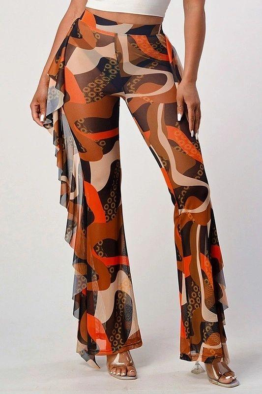 Make Em Squirm mesh cover up pants