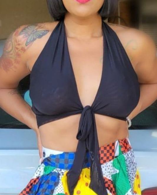 City girl halter top